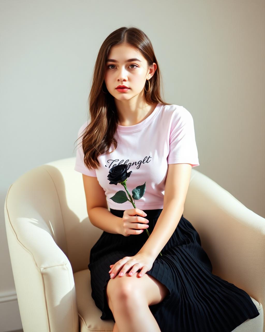 Candy Lolita Tee + Pleated Skirt worn by @chapel.of.pink